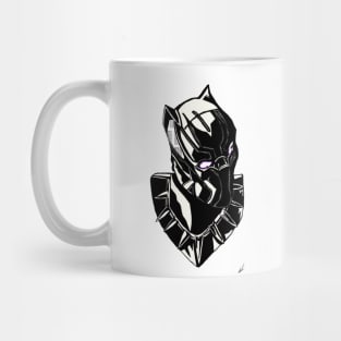 Black Panther Bust Mug